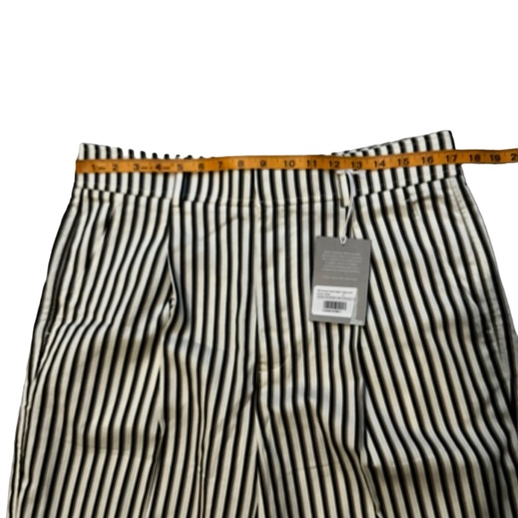 NWT, Everlane The TENCEL Way-High Taper Pant Ombre Stripe, Sz 14 - Picture 10 of 15
